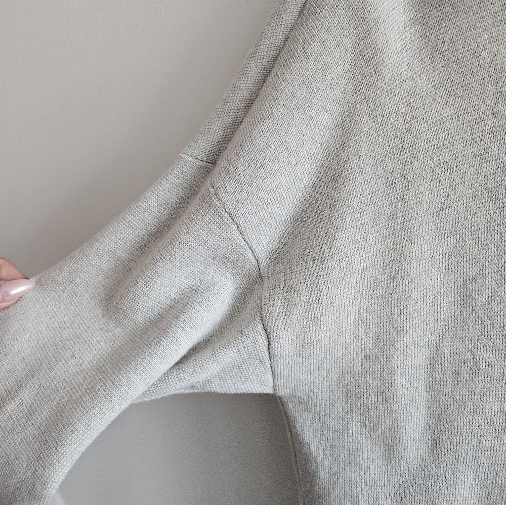 Wilfred Belize Long Knit Cardigan in Light Gray - Picture 6 of 12